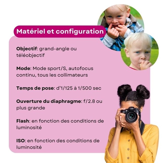 Conseils photos enfants